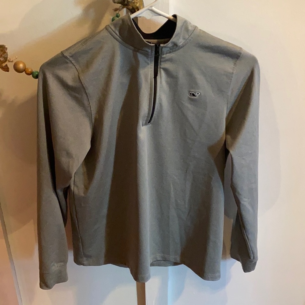 Boys Vineyard Vine Quarter-Zip Sweater Size XL